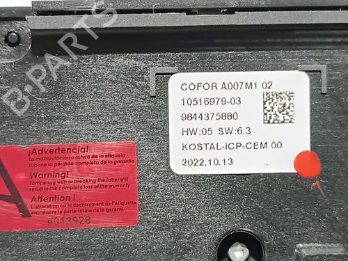 Climate control CITROËN C4 III (BA_, BB_, BC_) ë-C4 (BCZKXC, BZCKSC) | BP15592797I5