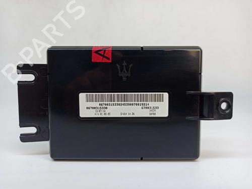 Electronic module MASERATI GHIBLI III (M157) 3.0 S Q4 06700315330 | 670031533