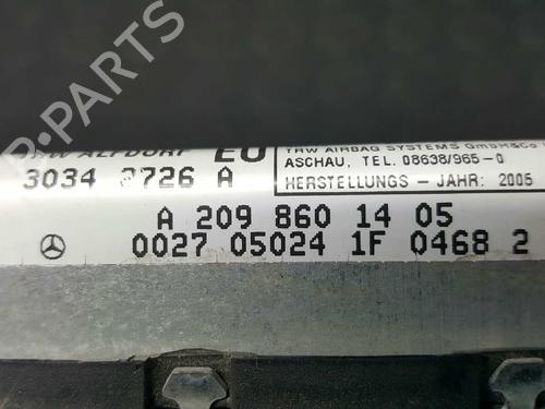 Right door airbag MERCEDES-BENZ CLK (C209) CLK 270 CDI (209.316) | BP11423706C51 
