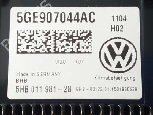 Climate control VW GOLF VII (5G1, BQ1, BE1, BE2) 1.4 GTE Hybrid | BP4225298I5 