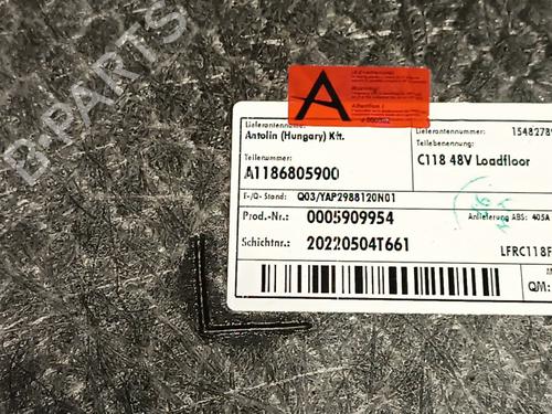 Luggage compartment floor MERCEDES-BENZ CLA (C118) CLA 200 d (118.312) | BP25930163I33 