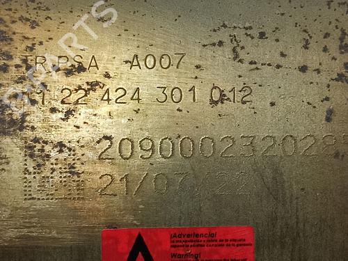 Catalyst PEUGEOT RIFTER | BP33660521M10 - Image 4