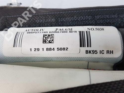 Høyre gardin kollisjonspute RENAULT MEGANE III Hatchback (BZ0/1_, B3_) 1.9 dCi (BZ0N, BZ0J) | BP6630057C12 