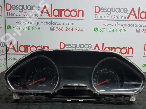 Used Instrument cluster PEUGEOT 208 I (CA_, CC_) 1.4 HDi (68 hp) 2736476