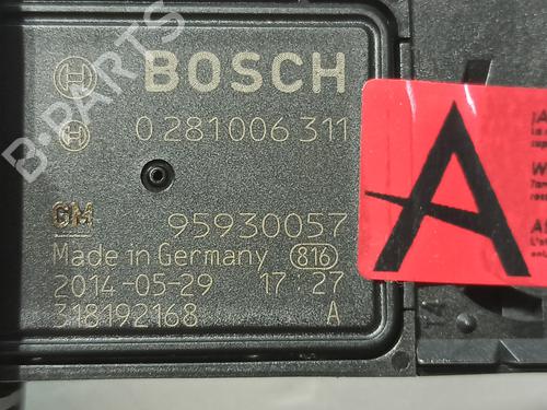 Mass air flow sensor OPEL MOKKA / MOKKA X (J13) 1.7 CDTI (_76) | BP27530616M95