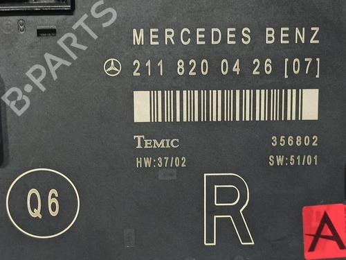 Comfort control module MERCEDES-BENZ E-CLASS (W211) E 270 CDI (211.016) | BP11641100M56 