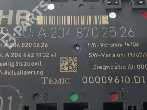 Dør styreenhed MERCEDES-BENZ C-CLASS (W204)  | BP2747776M56 