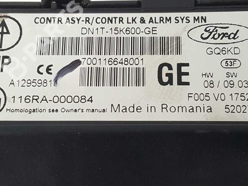 Electronic module FORD FIESTA VI (CB1, CCN) 1.5 TDCi | BP3332369M83 