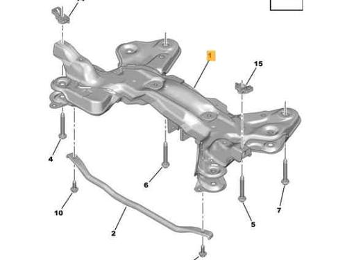 Forbro PEUGEOT 2008 I (CU_) 1.2 THP 130 / PureTech 130 (130 hp) 29264044