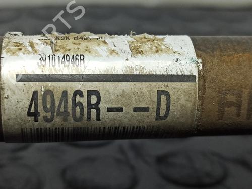 Left front driveshaft DACIA SANDERO II 1.5 dCi 75 / Blue dCi 75 (B8JW, B8M4, B8AH, B8M7, B8M6) | BP12578389M38 