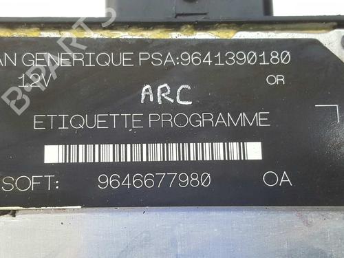 Engine control unit (ECU) CITROËN XSARA (N1) 1.9 D | BP7647897M57