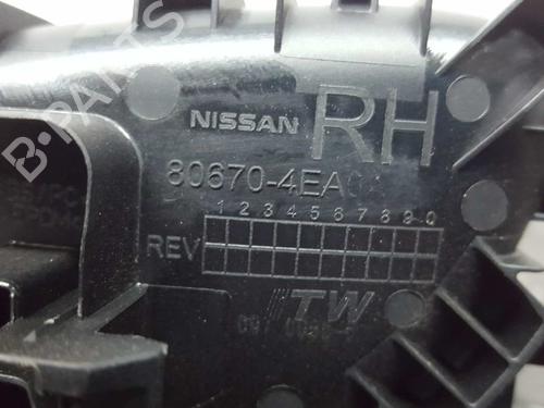 Front right interior door handle NISSAN QASHQAI II (J11, J11_) 1.5 dCi | BP3284737I14
