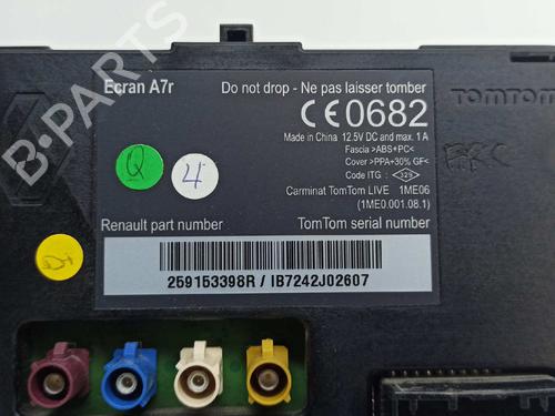 Multifunctionele display RENAULT LAGUNA Coupe (DT0/1) 2.0 dCi (DT01, DT08, DT09, DT0K, DT12, DT1C, DT1D, DT1M,... | BP11528257C48 
