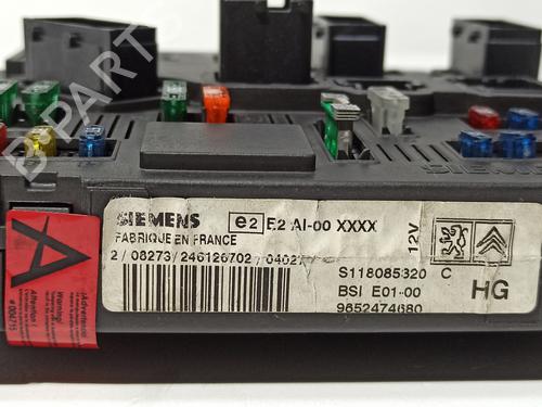 Fuse box PEUGEOT 206 SW (2E/K) 2.0 HDi | BP22224635E1