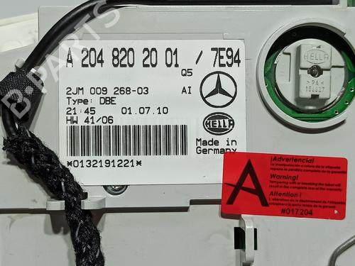 Interior roof light MERCEDES-BENZ C-CLASS (W204) C 250 CDI (204.003) | BP17538040I8