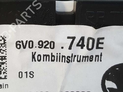 Instrument cluster SKODA FABIA III (NJ3) 1.0 TSI | BP9638481C47