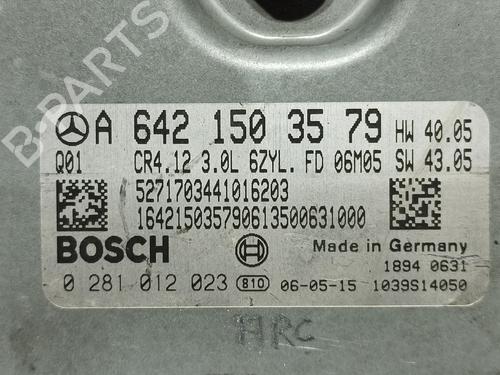 Engine control unit (ECU) MERCEDES-BENZ R-CLASS (W251, V251) R 280 CDI 4-matic (251.020) | BP9588257M57 