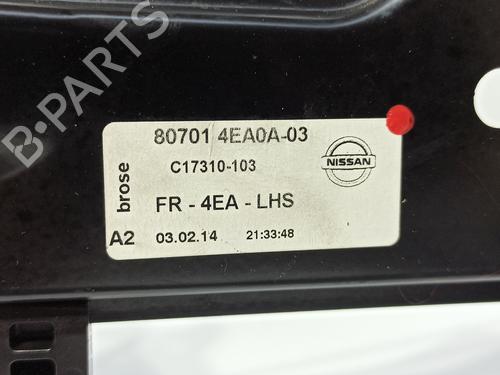 Front left window mechanism NISSAN QASHQAI II (J11, J11_) 1.5 dCi | BP16221095C22