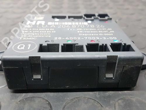 Comfort control module MERCEDES-BENZ C-CLASS (W204) C 200 CDI (204.007, 204.006) | BP2734600M56 
