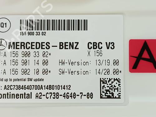 Elektronisk modul MERCEDES-BENZ CLA Coupe (C117) CLA 200 CDI / d (117.308) | BP10810471M83