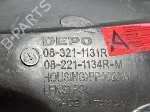 Right headlight HYUNDAI TUCSON (JM) 2.0 CRDi All-wheel Drive | BP18299277C29 
