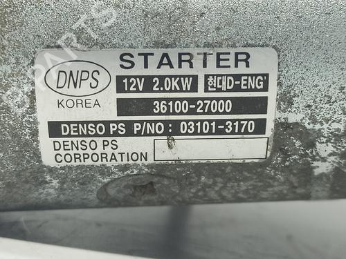 Starter HYUNDAI TRAJET (FO) 2.0 CRDi | BP10770973M8