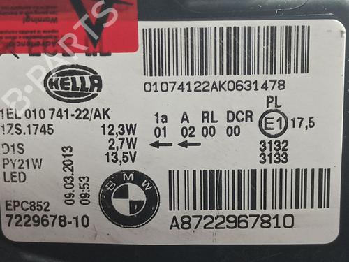 Right headlight BMW 1 (F20) 118 d | BP35813291C29 - Image 9