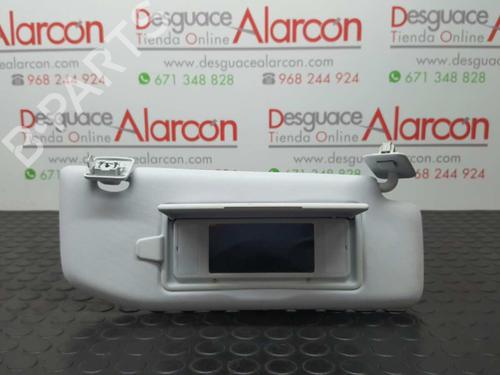 Right sun visor PEUGEOT 208 I (CA_, CC_) 1.4 HDi | BP2773658I2