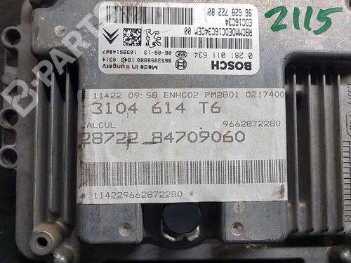 Engine control unit (ECU) PEUGEOT 307 SW (3H) 1.6 HDI 110 | BP2747049M57 