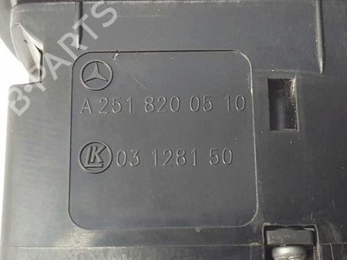 Left rear window switch MERCEDES-BENZ B-CLASS Sports Tourer (W245) B 200 CDI (245.208) | BP2753182I29 