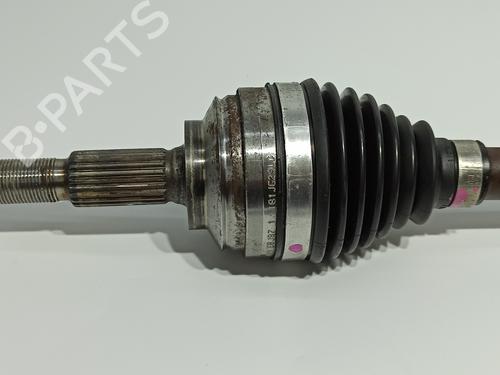 Left front driveshaft RENAULT CLIO IV (BH_) 0.9 TCe 90 (BHNF, BHMA, BHMH, BHJK, BHJR) | BP16390021M38