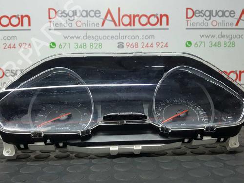 Used Instrument cluster PEUGEOT 208 I (CA_, CC_) 1.4 HDi (68 hp) 2769944