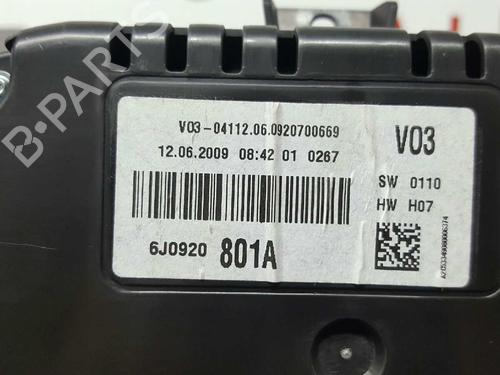 Instrument cluster SEAT IBIZA IV (6J5, 6P1) 1.9 TDI | BP2736910C47 