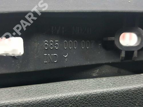 Glove box RENAULT MEGANE III Hatchback (BZ0/1_, B3_) 1.6 16V (BZ1B, BZ1H) | BP2770056C95 