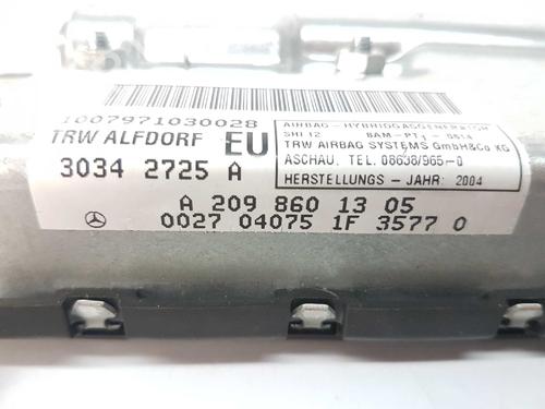 Left door airbag MERCEDES-BENZ CLK (C209) CLK 270 CDI (209.316) | BP11423765C52 