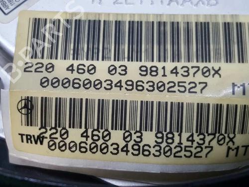 Airbag Kit MERCEDES-BENZ S-CLASS (W220, V220) S 320 CDI (220.026, 220.126) | BP4462245C86