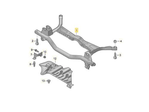 Bakaksel AUDI A3 (8P1) 1.9 TDI (105 hp) 10754745