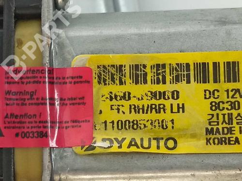 Rear left window mechanism HYUNDAI KONA (OS, OSE, OSI) 1.0 T-GDi Hybrid 48V | BP10367092C24 