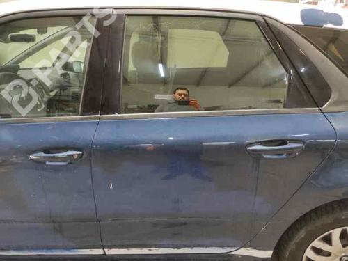 Left rear door CITROËN C4 Picasso II 1.6 BlueHDi 120 9801573080 | 9675929380 AZUL EMX - PINTURA AZUL