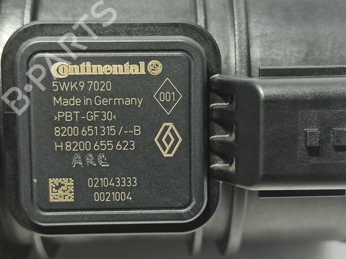 Mass air flow sensor NISSAN QASHQAI I (J10, NJ10) 1.5 dCi | BP27509333M95