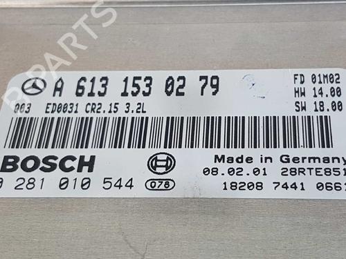 Engine control unit (ECU) MERCEDES-BENZ S-CLASS (W220, V220) S 320 CDI (220.026, 220.126) | BP5233469M57 