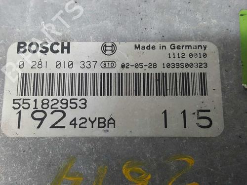 Engine control unit (ECU) FIAT STILO (192_)  | BP2758220M57