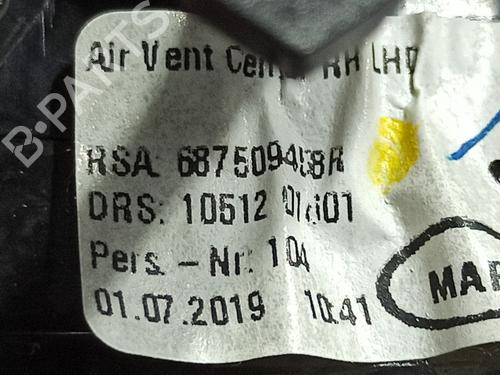 Air vent RENAULT CLIO V (B7_) 1.0 TCe 100 (B7MT) | BP14243551I21 