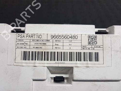 Instrument cluster CITROËN C5 III (RD_)  | BP2770602C47 