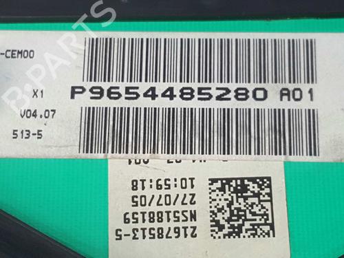 Instrument cluster PEUGEOT 307 SW (3H) 1.6 HDI 90 | BP6876519C47