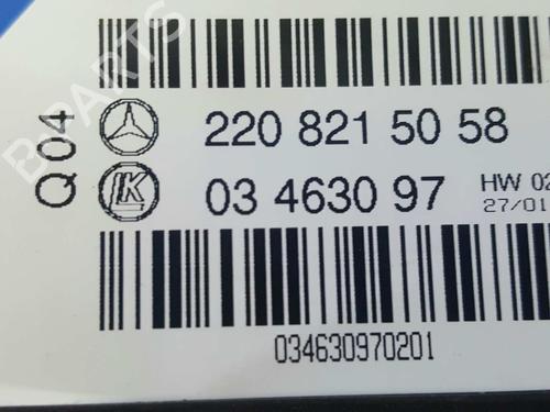Electronic module MERCEDES-BENZ S-CLASS (W220, V220) S 500, S 500 L (220.075, 220.175, 220.875) | BP6083525M83 