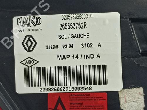 Left taillight RENAULT CLIO IV (BH_) 1.5 dCi 90 | BP11287197C34 