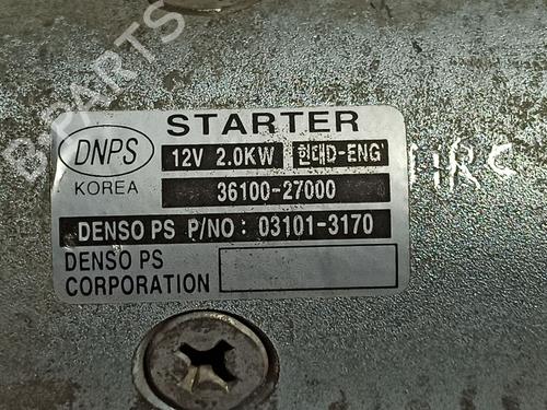 Starter HYUNDAI TRAJET (FO) 2.0 CRDi | BP40433461M8 - Image 5