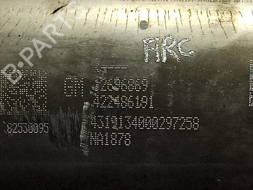 Particulate filter OPEL ASTRA K (B16) 1.4 Turbo (68) | BP12578638M81 