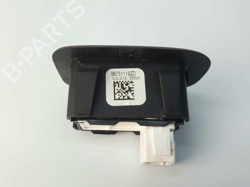 Left rear window switch PEUGEOT 2008 I (CU_) 1.6 HDi | BP6510630I29